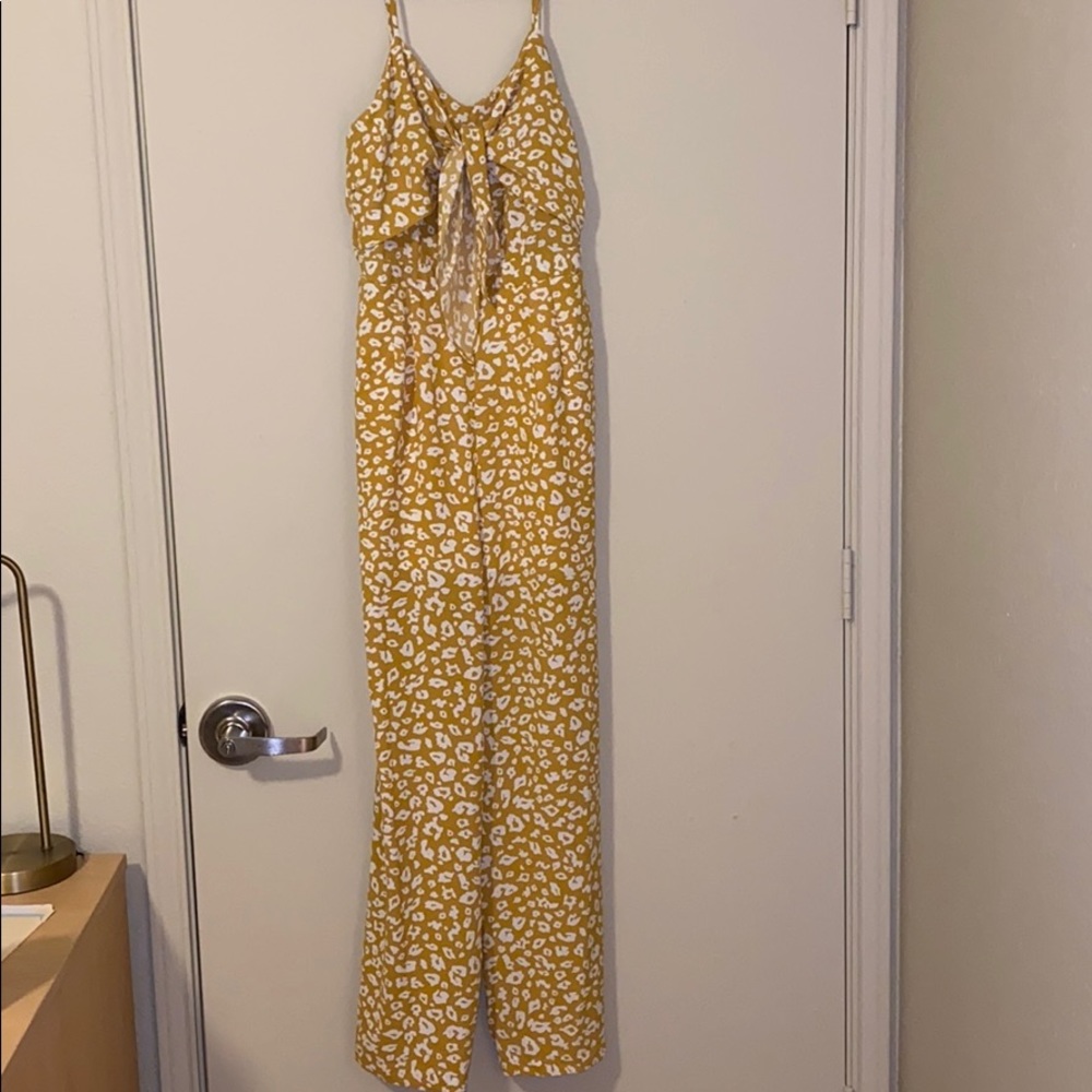 Yellow jumpsuit